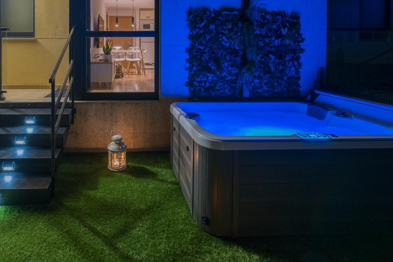 Ferienwohnung Garden Fisterra - Jacuzzi, Jardin Privado Y Vista Mar Exterior foto