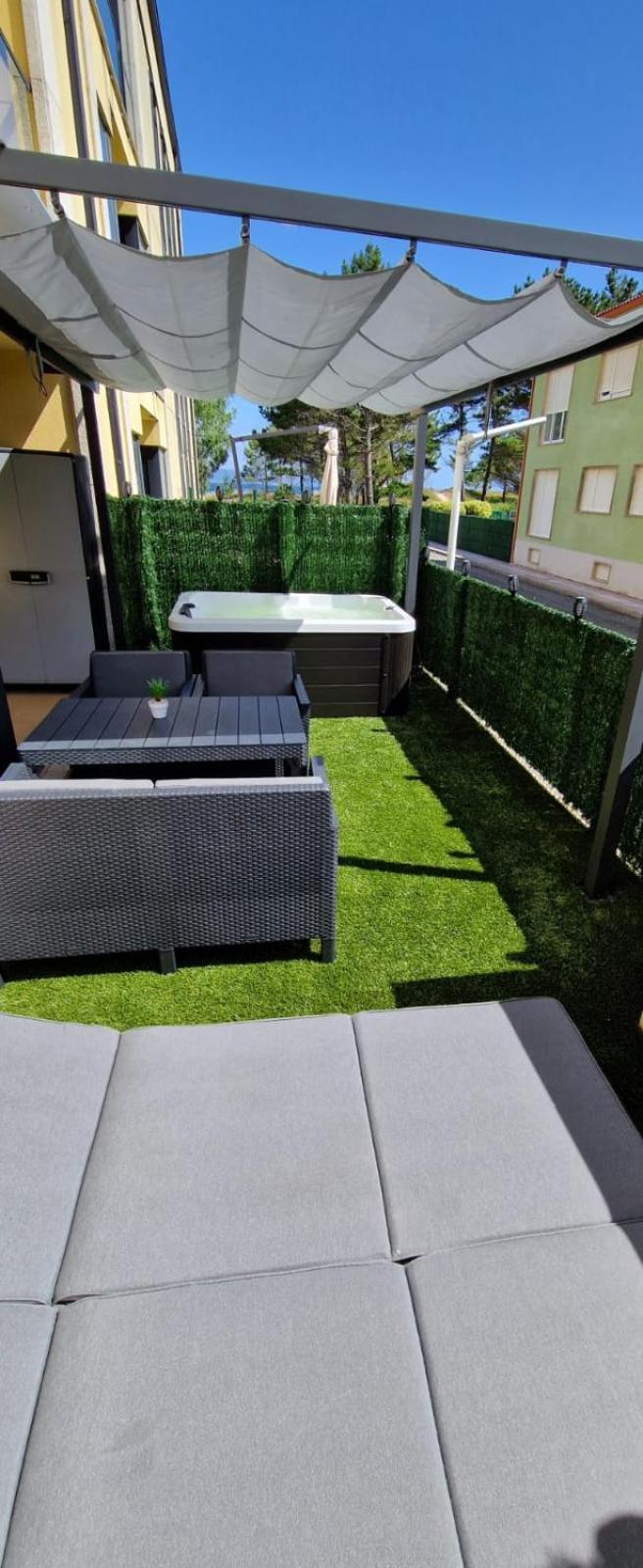 Ferienwohnung Garden Fisterra - Jacuzzi, Jardin Privado Y Vista Mar Exterior foto